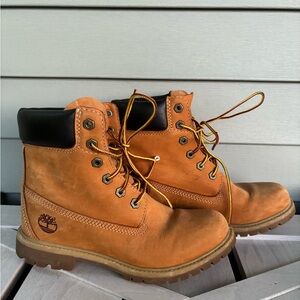 Timberland Internal Wedge Waterproof Classic Camel Workboot shoe